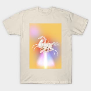 Mystical Horse and Flowers T-Shirt